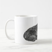 Herbsthunde Tasse im Manga Dot Stil (Links)