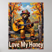 Herbsthymne: Harmonie des Bären Poster (Vorne)