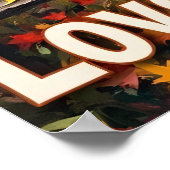 Herbsthymne: Harmonie des Bären Poster (Ecke)