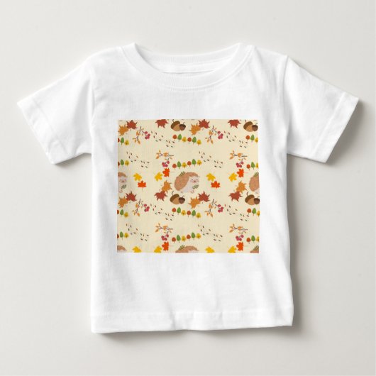 HerbstIgel Baby T-shirt (Vorderseite)