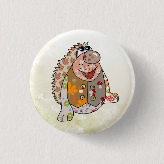 Herbstigel Button (Vorderseite)