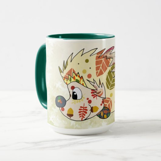 Herbstigel Tasse (Vorderseite Links)