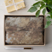 Herbstjungfer mit schlafendem Fuchs-Seidenpapier Seidenpapier (Geschenk)