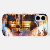 Herbstkabine Case-Mate iPhone Hülle (Rückseite (Horizontal))