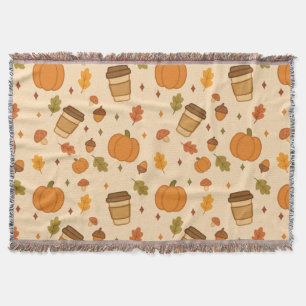 Herbstkaffee Decke
