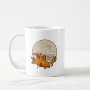 Herbstkaffee & Kürbisse – Cozy Fall Kaffee Design Kaffeetasse