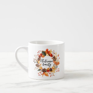 Herbstkaffee-Tasse Espressotasse