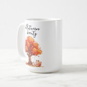 Herbstkaffee-Tasse Kaffeetasse (Vorderseite Links)