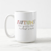 Herbstkaffee-Tasse Kaffeetasse (Links)