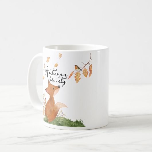 Herbstkaffee-Tasse Kaffeetasse (Vorderseite Links)