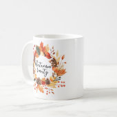 Herbstkaffee-Tasse Kaffeetasse (Vorderseite Links)