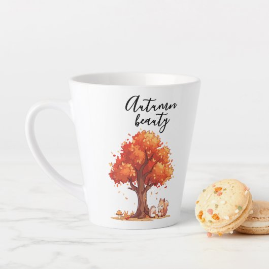 Herbstkaffee-Tasse Milchtasse (Beispiel)