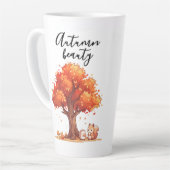 Herbstkaffee-Tasse Milchtasse (Linke Ecke)