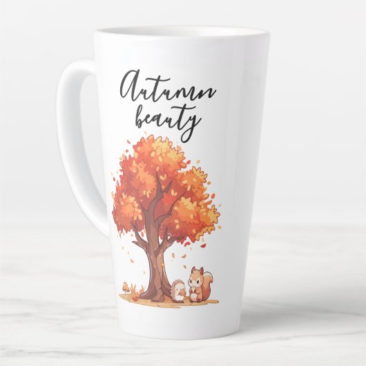Herbstkaffee-Tasse Milchtasse (Linke Ecke)