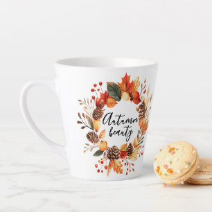 Herbstkaffee-Tasse Milchtasse