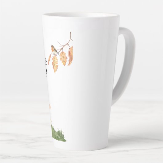 Herbstkaffee-Tasse Milchtasse (Rechte Ecke)