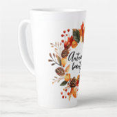 Herbstkaffee-Tasse Milchtasse (Linke Ecke)