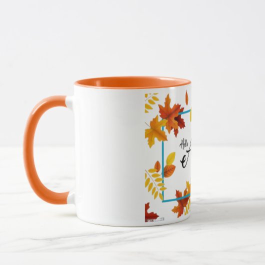 Herbstkaffee-Tasse Tasse (Links)