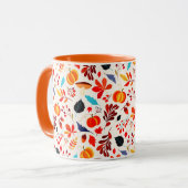 Herbstkaffee-Tasse Tasse (Vorderseite Links)