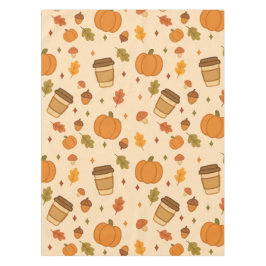 Herbstkaffee Tischdecke
