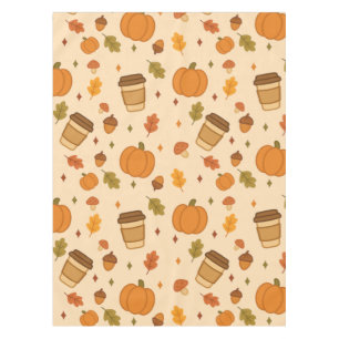 Herbstkaffee Tischdecke