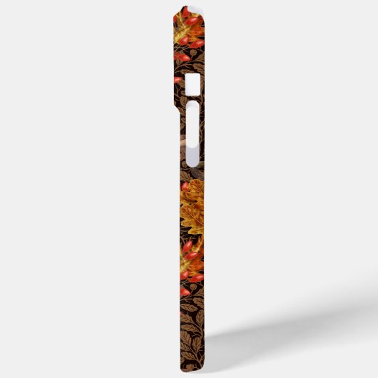 Herbstkaninchen auf braun Case-Mate iPhone hülle (Rückseite / Links)