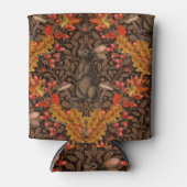 Herbstkaninchen auf braun dosenkühler (Vorderseite)