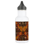 Herbstkaninchen auf braun edelstahlflasche (Links)