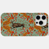 Herbstkaninchen auf hellgrün Case-Mate iPhone hülle (Rückseite (Horizontal))