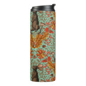 Herbstkaninchen auf hellgrün thermosbecher (Nach links gedreht)