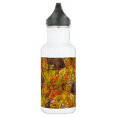 Herbstkaninchen auf Ocker Edelstahlflasche (Rechts)