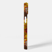 Herbstkaninchen auf rot Case-Mate iPhone hülle (Rückseite / Rechts)