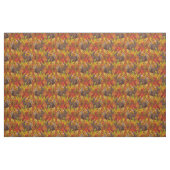 Herbstkaninchen auf rot stoff (Fat Quarter (45,7 x 55,9 cm))