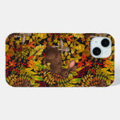 Herbstkaninchen auf schwarz Case-Mate iPhone hülle (Rückseite (Horizontal))