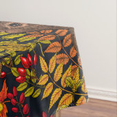 Herbstkaninchen auf schwarz tischdecke (Beispiel)