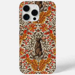 Herbstkaninchen auf weiß Case-Mate iPhone hülle