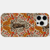 Herbstkaninchen auf weiß Case-Mate iPhone hülle (Rückseite (Horizontal))