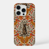 Herbstkaninchen auf weiß iPhone hülle (Rückseite)