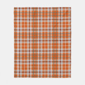 Herbstkariert Fleecedecke (Vorderseite)