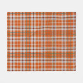 Herbstkariert Fleecedecke (Vorderseite (Horizontal))