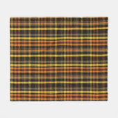 Herbstkariert fleecedecke (Vorderseite (Horizontal))