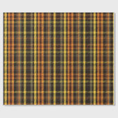 Herbstkariert geschenkpapier (Flach)