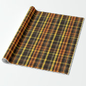 Herbstkariert geschenkpapier (Ungerollt)