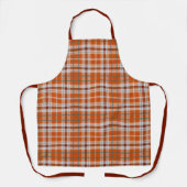 Herbstkariert Schürze (Vorderseite)