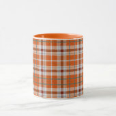 Herbstkariert Tasse (Zentrum)