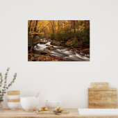 Herbstkaskade Poster (Küche)