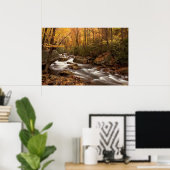 Herbstkaskade Poster (Heimbüro)