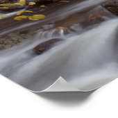 Herbstkaskade Poster (Ecke)