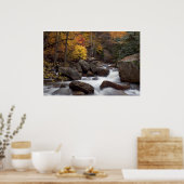 Herbstkaskade Poster (Küche)