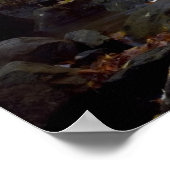 Herbstkaskade Poster (Ecke)